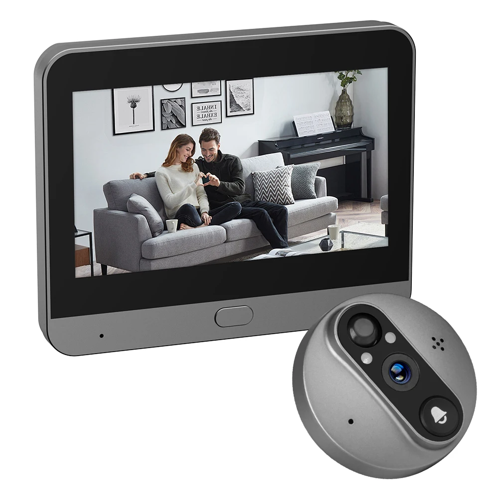 ICAM365 3MP Smart Video Doorbell Wide Angle Night Vision