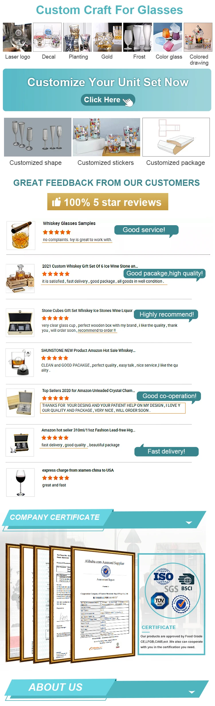 Bartending Cocktail Smoker Kit Set With Torch And 4 Kind Of Wood Chips Wooden Box For Whiskey