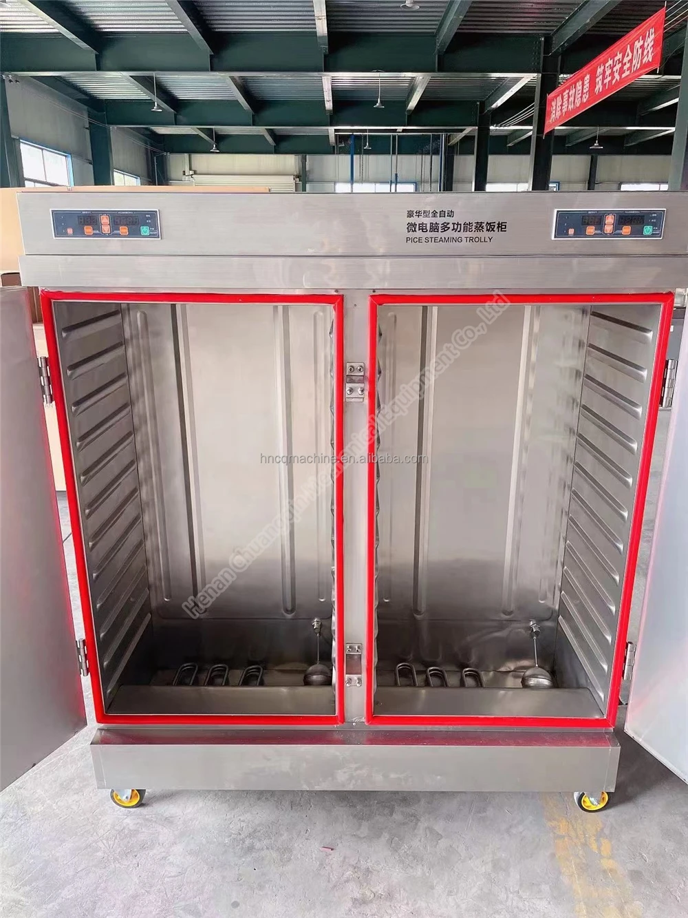 2 Tier Electric Food Steamer Steel Momo Steamer Hot Food Wamer Steamer