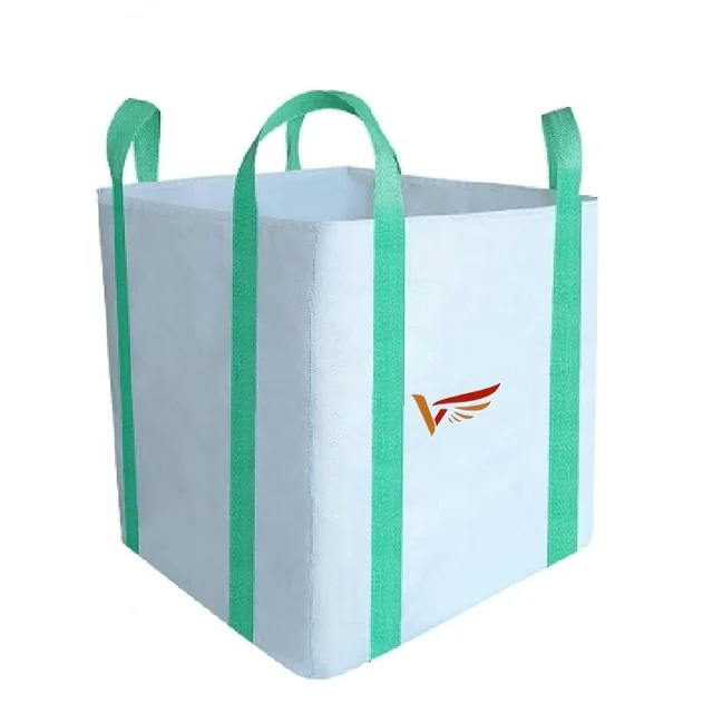 Large Capacity FIBC Woven Polypropylene Unlined Bulk Bags for Agriculture & Building Materials