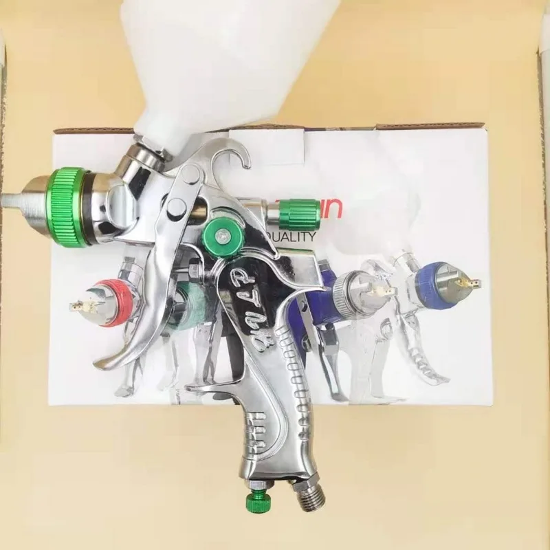 Hvlp Primer With 3 Nozzles Kits For Car Primer Surface Painting Coating