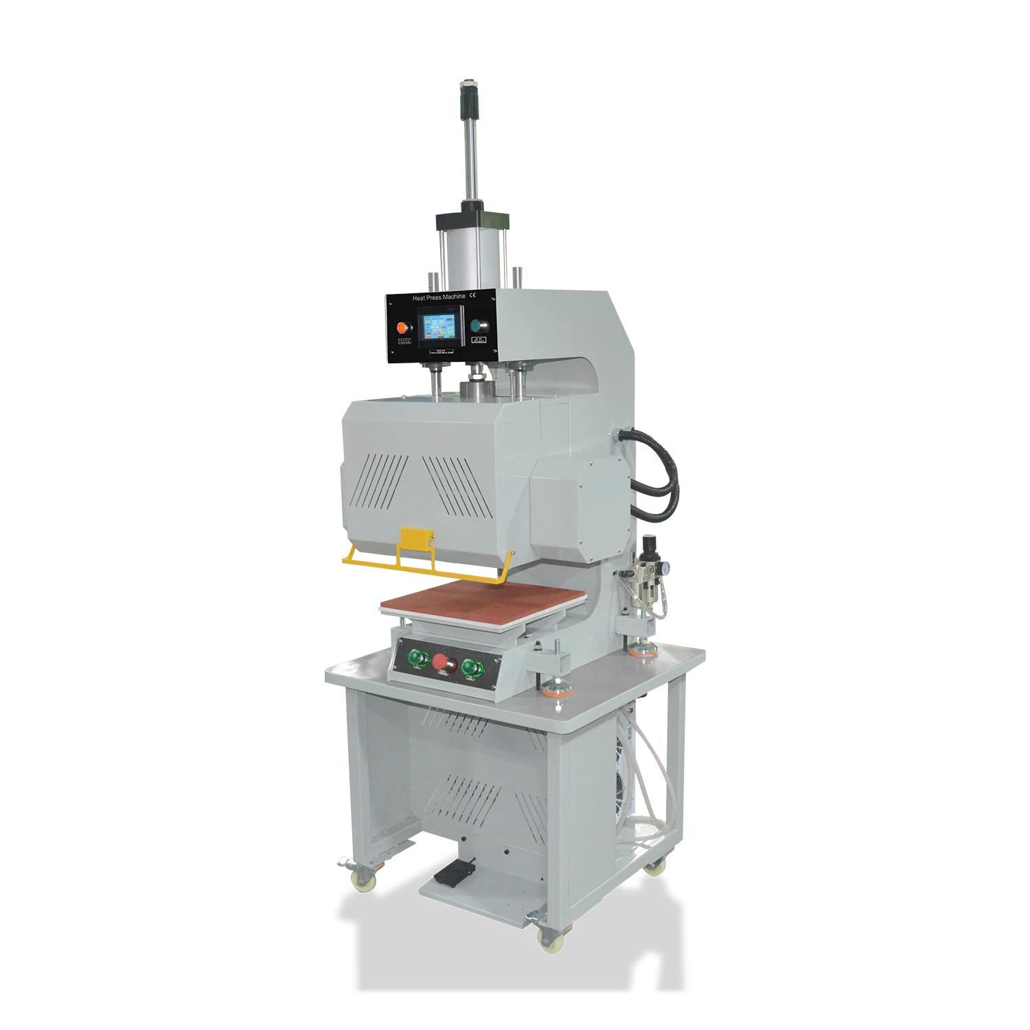 Single Station Mechanical Automatic Sublimation Heat Press with 180 Flip Table for T-Shirts Mugs Caps More