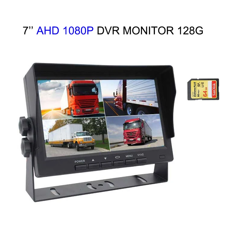 Secure Bus Surround View 360 Degre Camera Bird View for Truck Tow School Bus Cctv Camera System