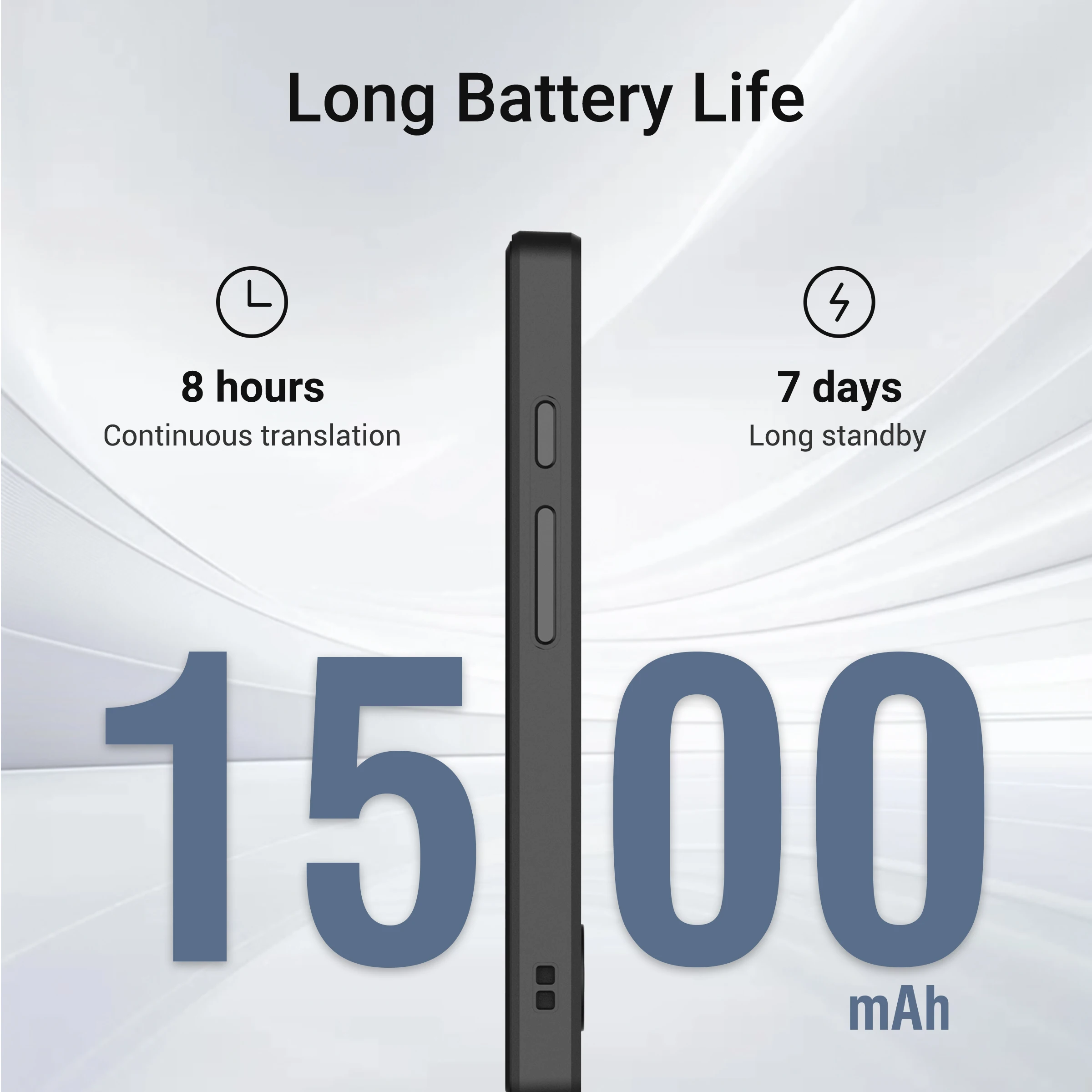 Wooask W12 AI Voice Translator - 144 Languages in Real Time