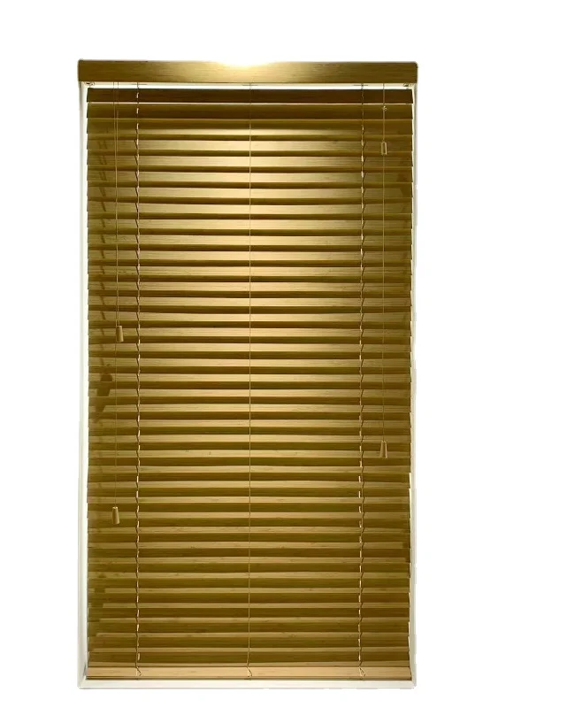 Huasheng Natural and Environmentally Friendly Indoor Bamboo Blinds Built-In Sunscreen with Simple Style