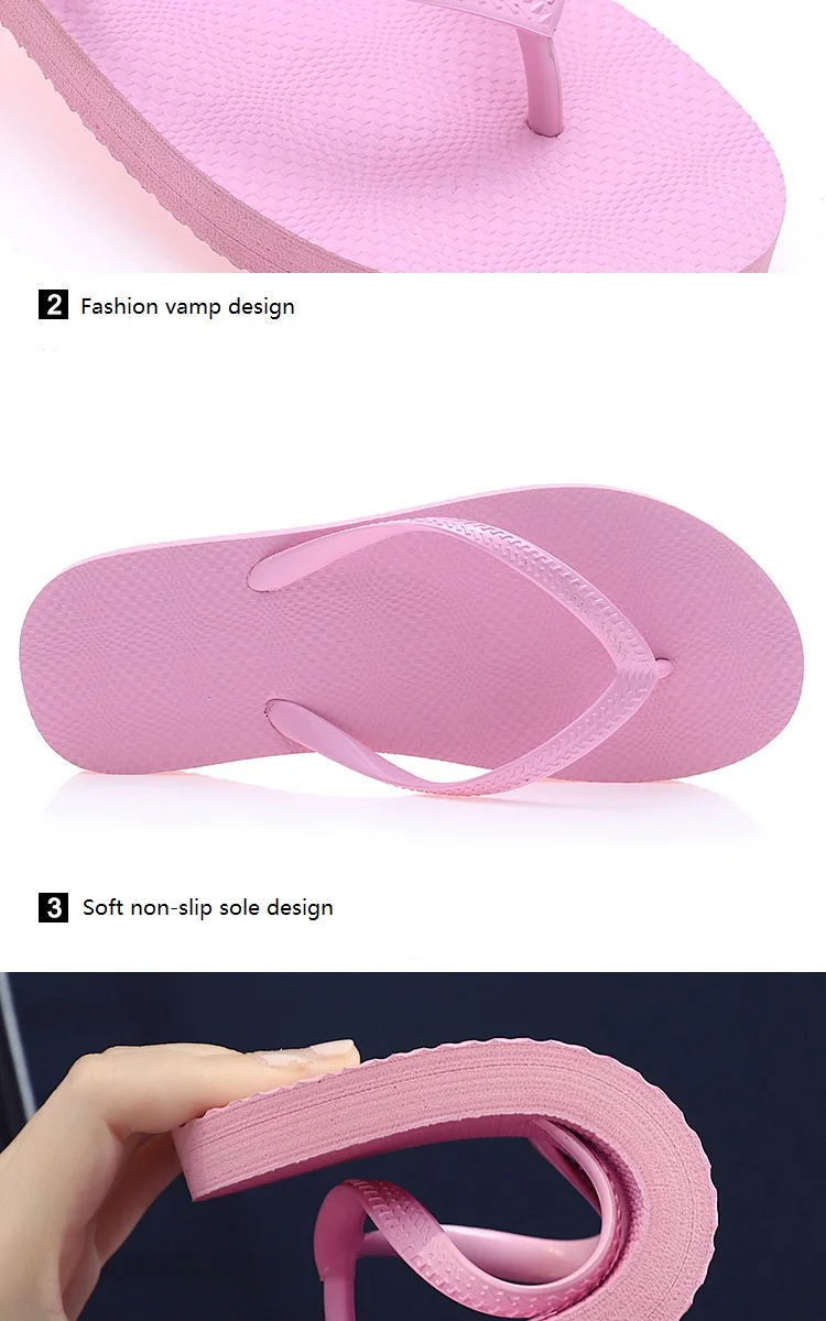 Wholesale Design High Quality Straps Custom Outdoor Beach Eva Flip