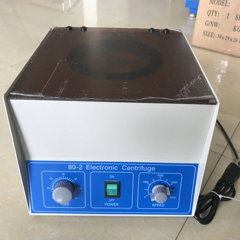 80-2 Электронная центрифуга для лаборатории и медицинской центрифуги 12 ведер