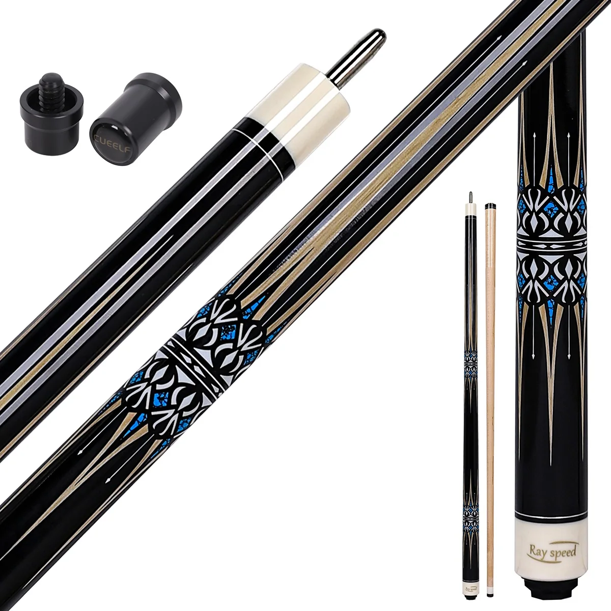 Professional Pool Cue Sticks