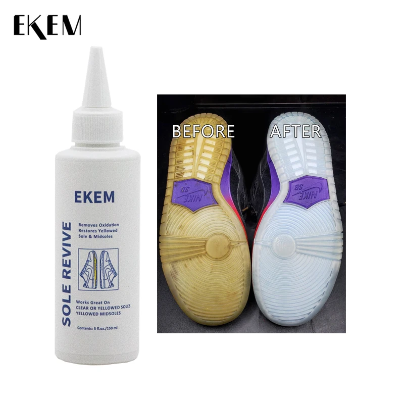 Wholesale Easy Use Shoe Sole Yellow Stain Deoxidation Yellow Stain Reviver  for Sneaker Restore Yellowed Sole and Midsole Revive