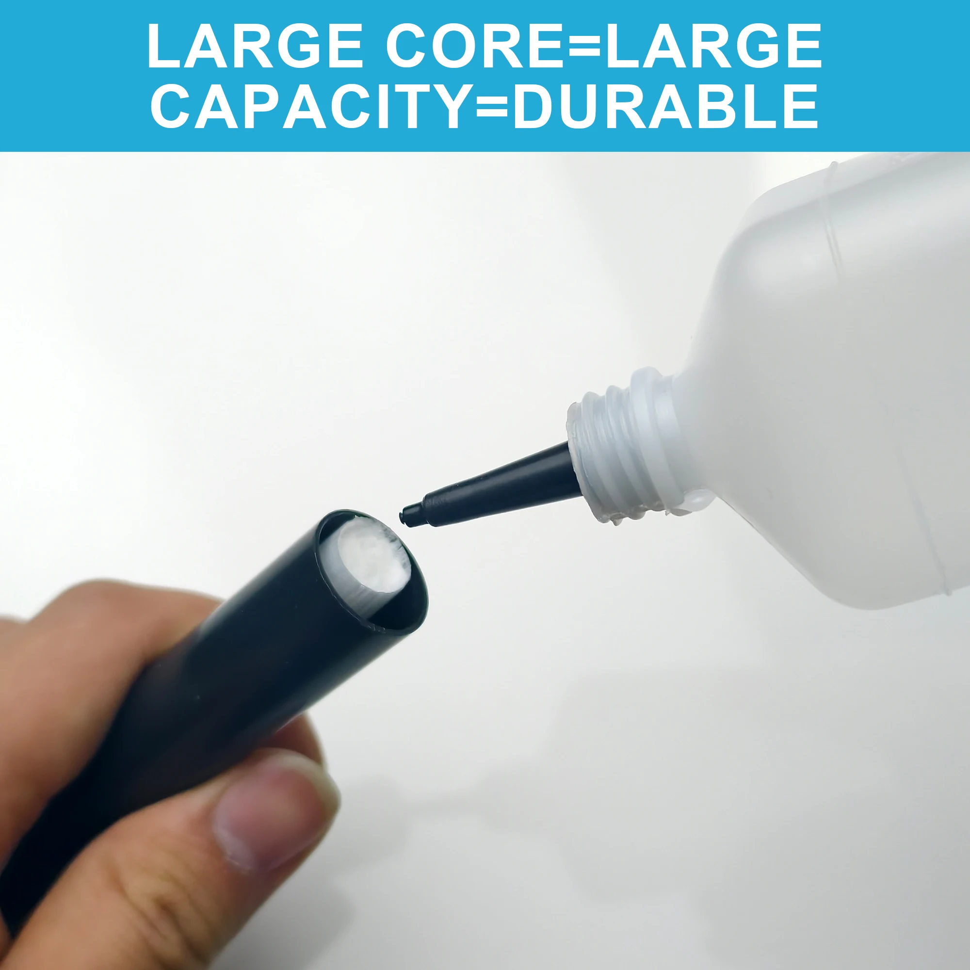 Capacity Leather Craft Silver Line Painting Cleaning Mercury Refill Silver Refill Cleaning Pen Tools