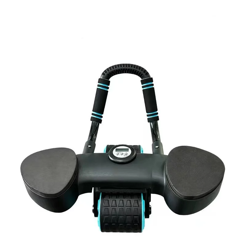 Dr Automatic Rebound Multifunction Ab Wheel Roller With Phone Holder