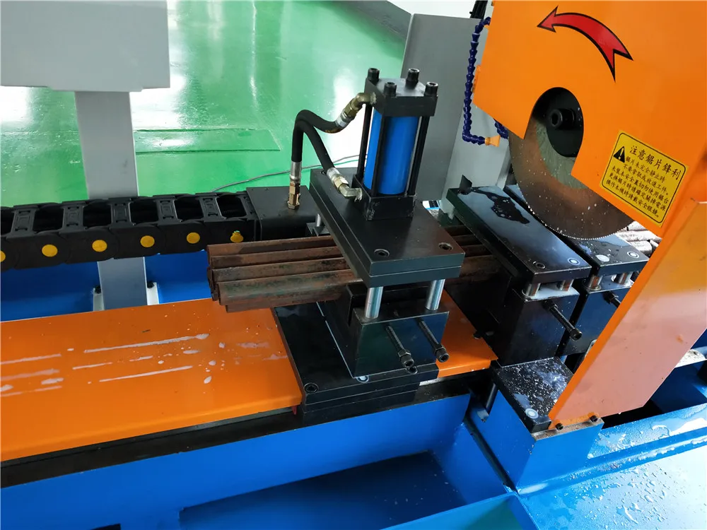 Hydraulic square Cold Cnc Circular Saw Iron Alloy Steel Pipe and Tube Cutting Machine Price