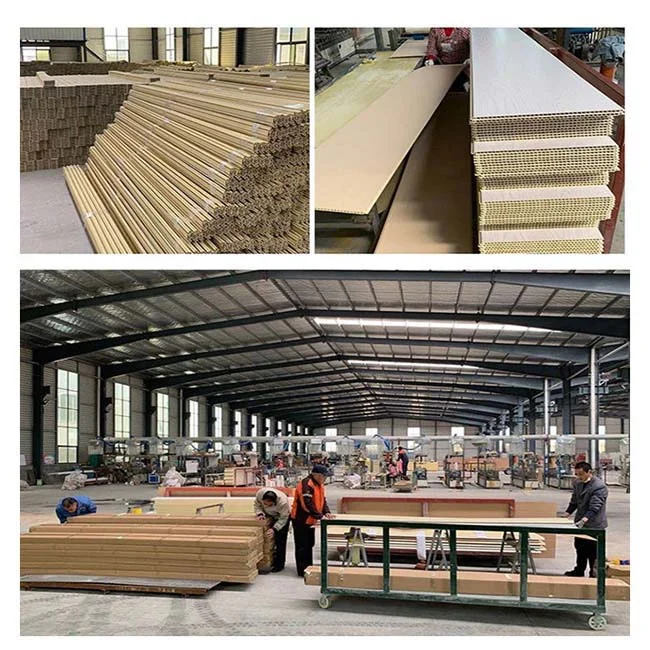 Exterior Decoration Waterproof wpc panel wall Easy Installation wpc wall panel outdoor