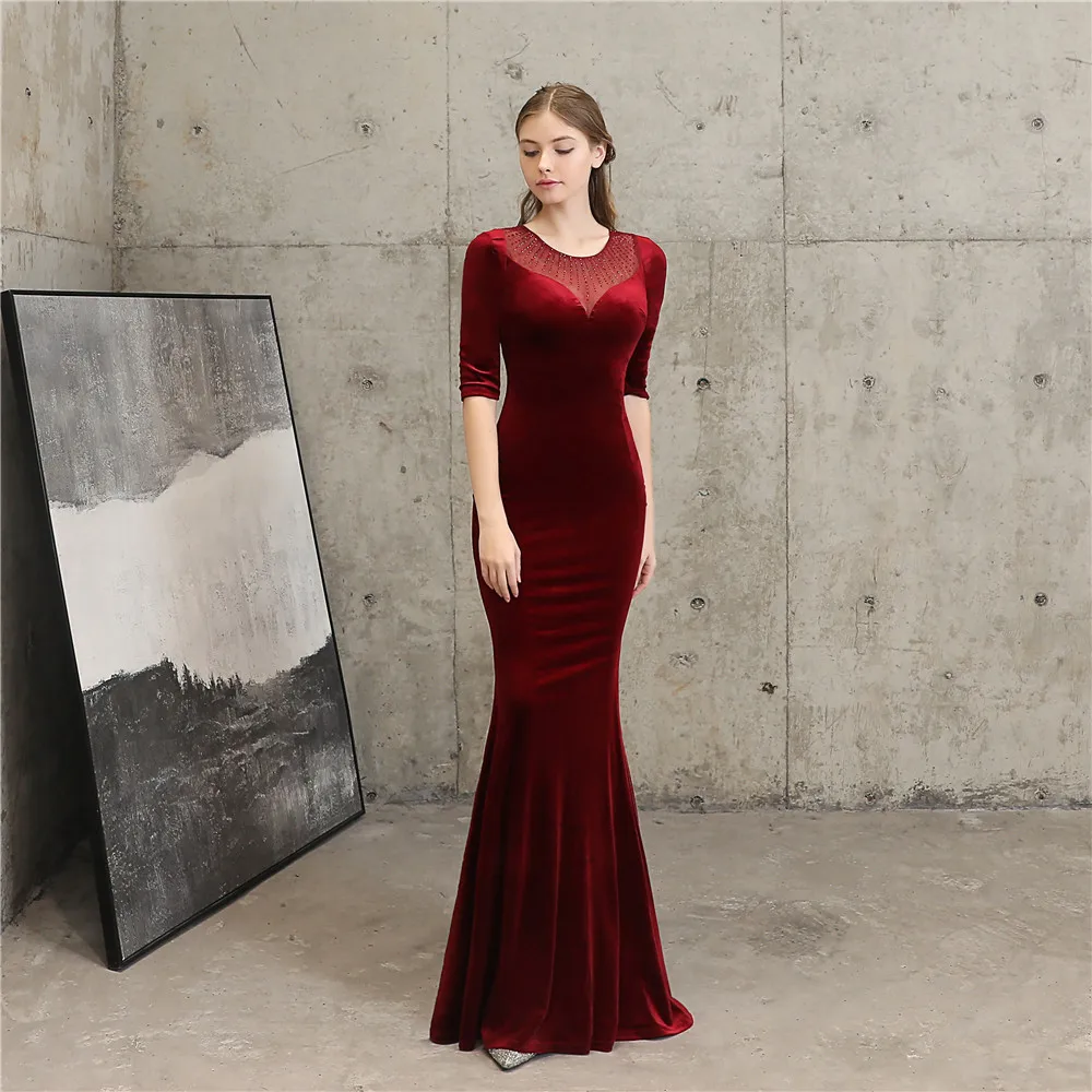 dress noble long party | GoldYSofT Sale Online