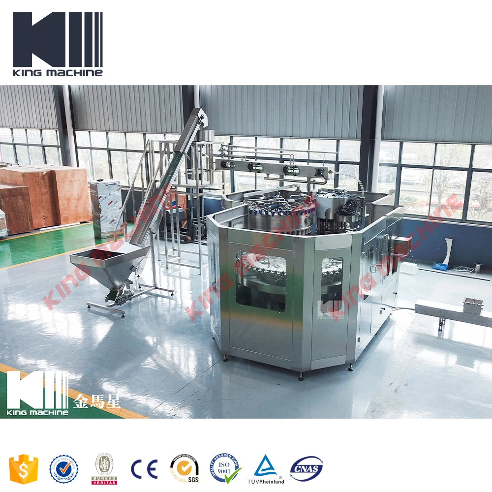 Zhangjiagang king Machine Complete Water Production Line Filling Machine