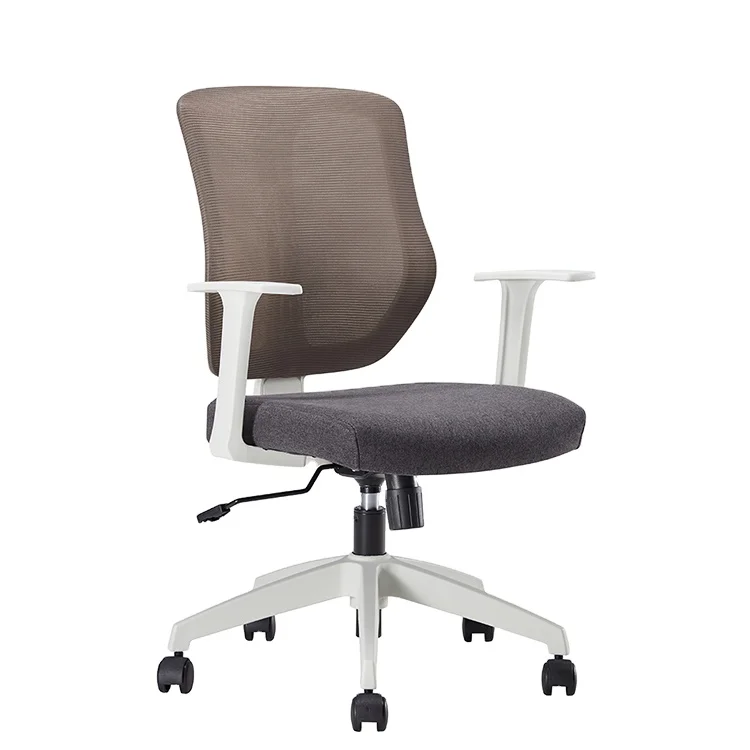 Office Chair With Armrest Swivel Visitor Mesh