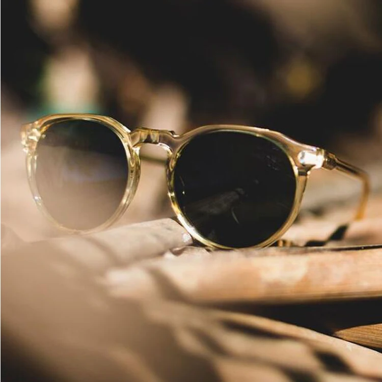 China Factory Custom CE Private Label  Men Acetate Polarized Sunglasses