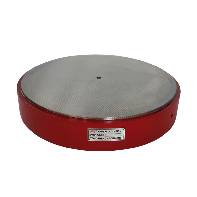 Round Dense Pole Electromagnetic Chuck Suction Cup Sucker for CNC Machining Center Factory Direct Sales Strong Magnetic Force