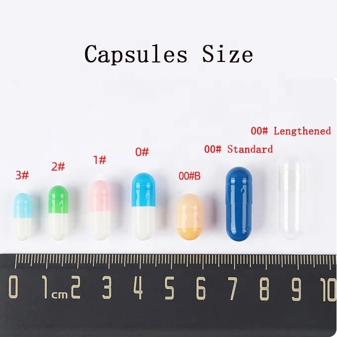 Бит цена размер 0 капсул разноцветные пустые капсулы 00 напечатанных пустых желатиновых