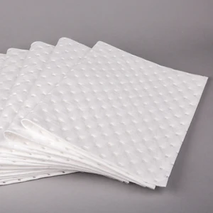 White Oil Absorbent Pads 1-4mm Heavy Oil Absorbing