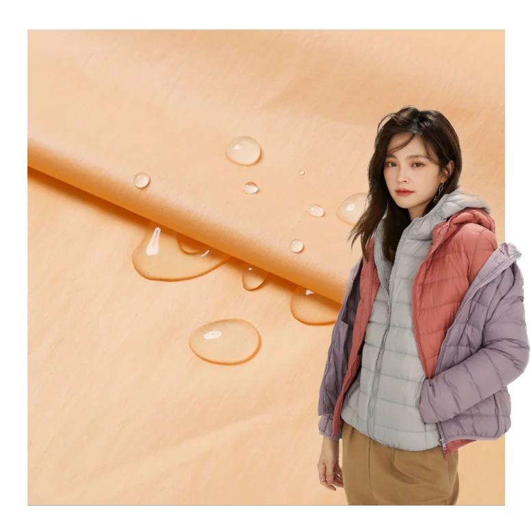 Antibacterial Recyclable Biodegradable Plant-based Renewable Thermal Storage Nylon Aerogel Taffeta Fabric