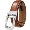 brown - Chrome buckle