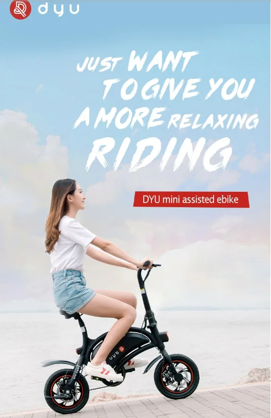 Ultimate Well-priced Hot-selling Foldable and Portable All Scenario D2F Patter Electric Bicycle