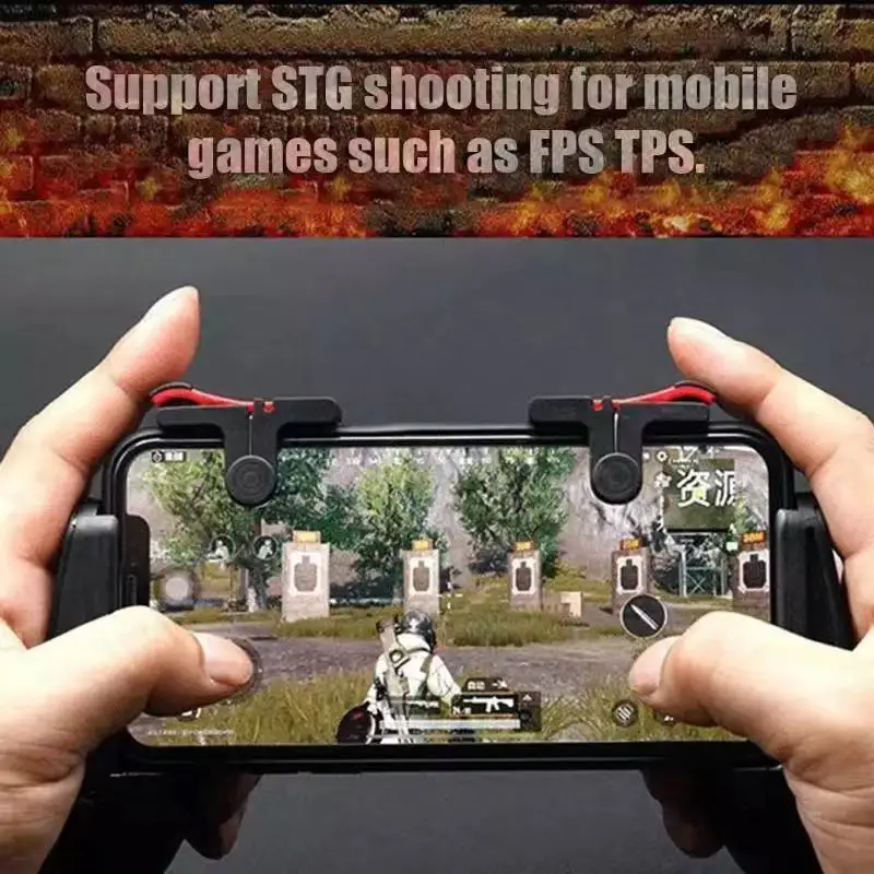 D9 Game Controller Trigger Fire Button Handle for Mobile Phone Game Aim Key Button PUBGes L1 R1 Shooter Gamepad