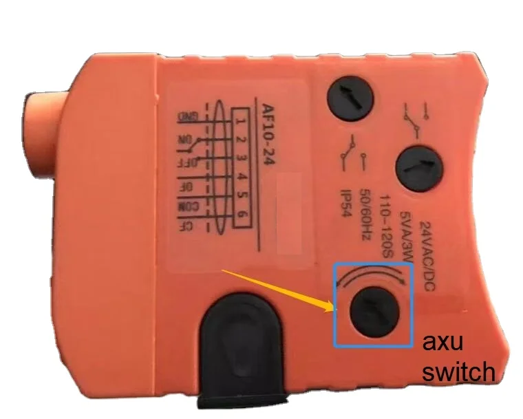 Building Automation DC Brushless Motor Damper Actuator With CW/CCW 10NM