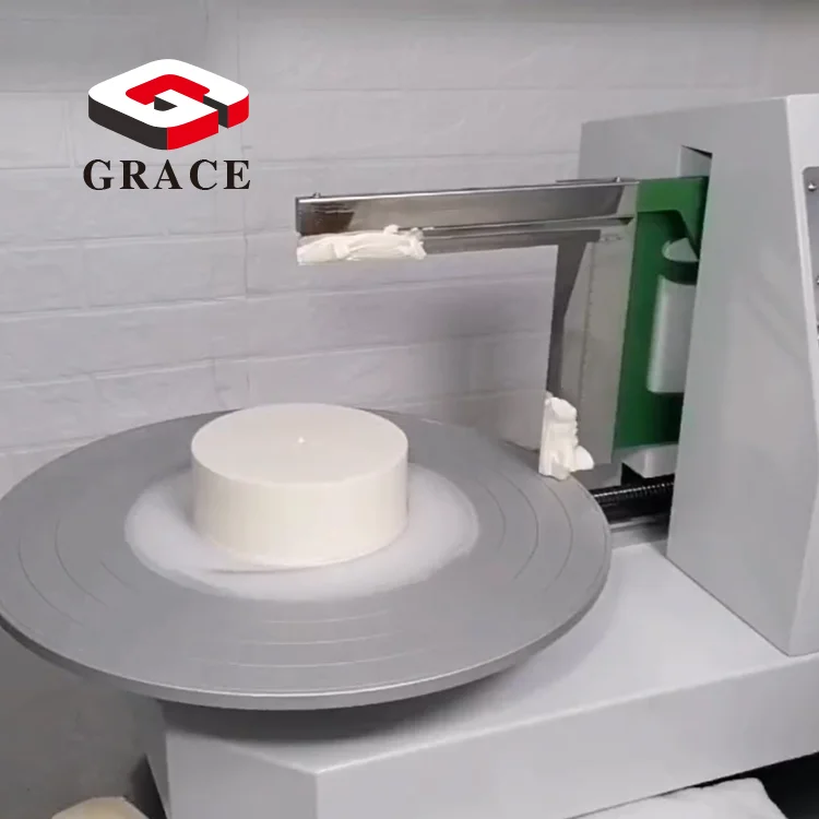 Commercial Electric Cake Icing Machine for Birthdays New Automatic Baking Equipment for Bakers for Milks