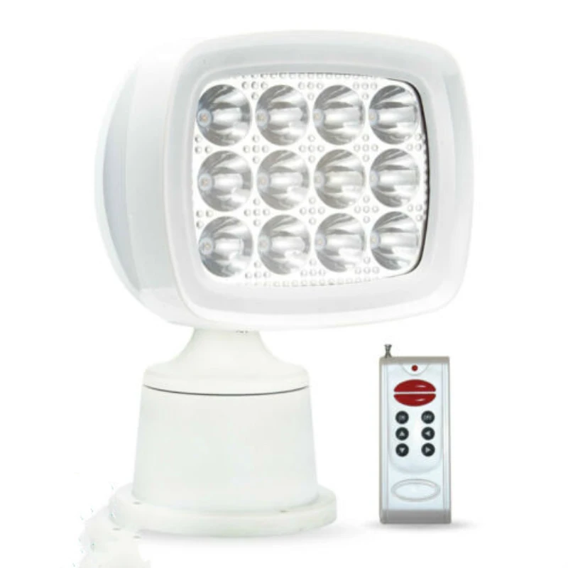 LED Searchlight Wireless Remote Control Camping Spot Lamp Marine Search Cruise Lighting Boat Yacht Car Light