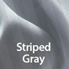 striped gray