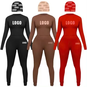 Factory Custom One Piece Outfit Women's Long Sleeve Brown Sexy Bodycon Jumpsuit Button White Black Panelled Jumpsuit for Female