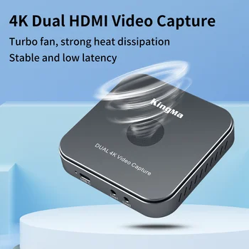 4k 60Hz hd Mi Video Capture Card Unique Design HDR Color Uncompressed RGB Live Gaming/streaming USB 3.0 Dual hd Mi Video Capture detail image