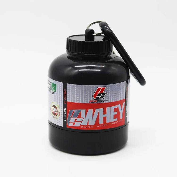 Mini Portable Protein Powder Bottle/Funnel With Keychain / GOKU EDITION 200  ml