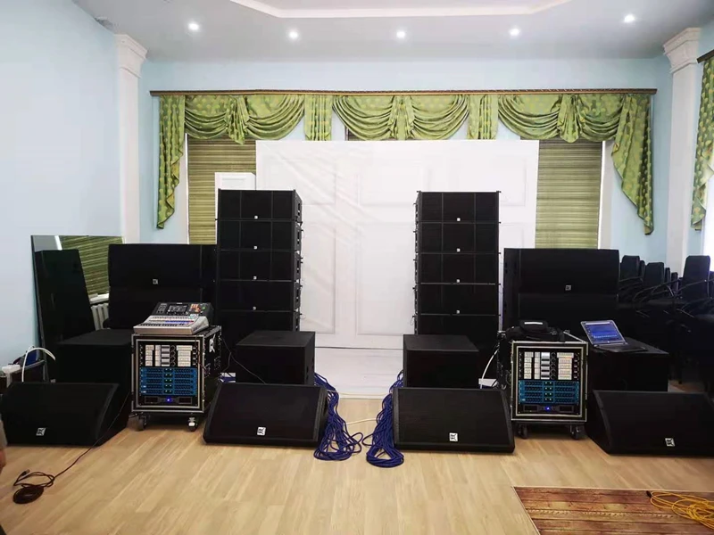 Active 8 Inch Column Speaker Dj Sound Box Column Line Array