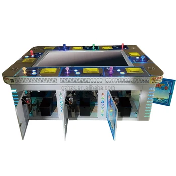 8 Players Fish Tables Fish Table Cabinet Fish Game Machine Table