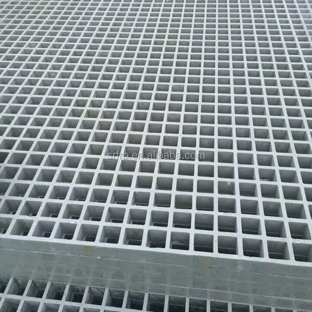 High Quality and Lightweight Plastic Complsite Molded Frp Grating Floor Mini Grill Fiberglass Mesh Grate