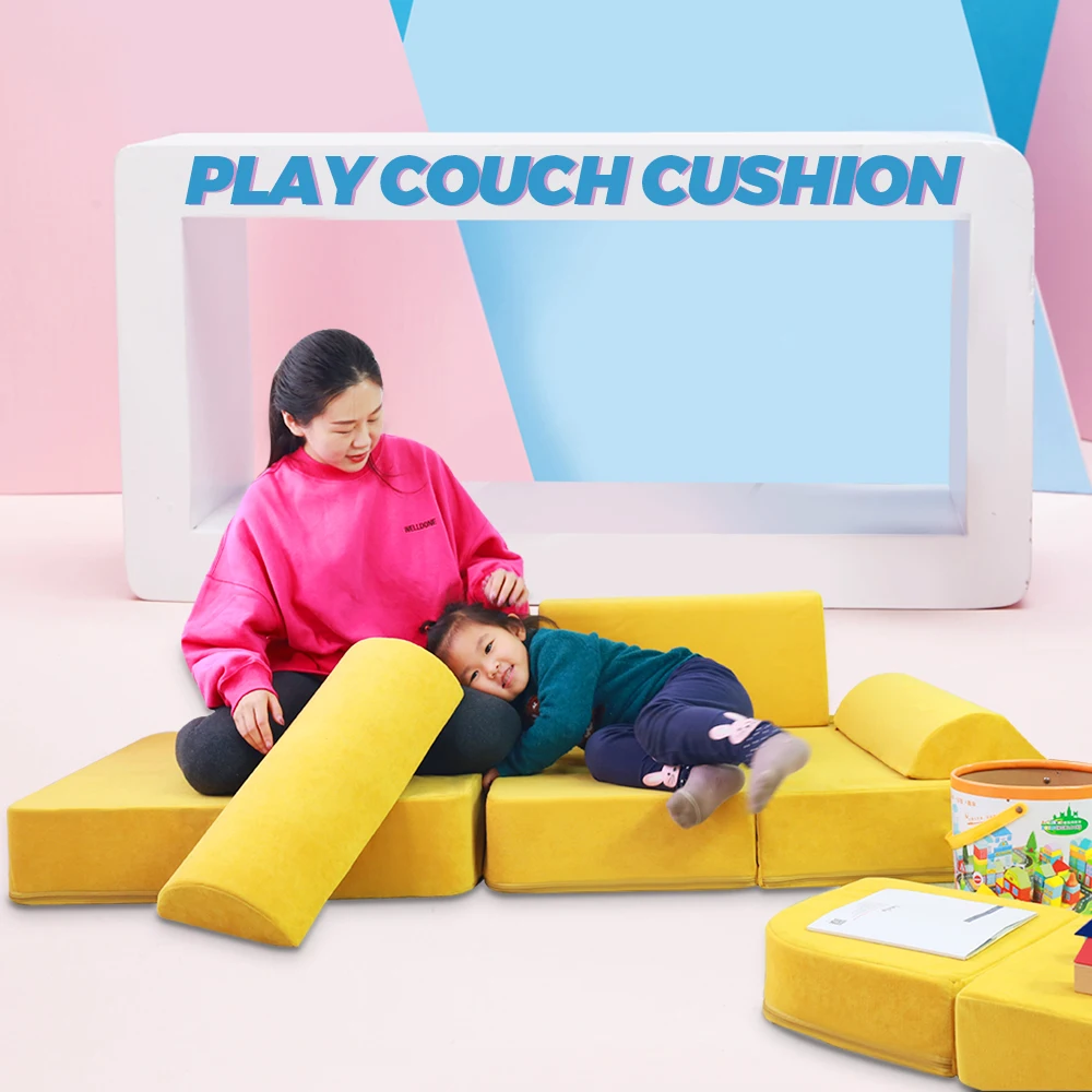 Kids Toddlers Couch For Homeschool Classroom Playroom Primary 8 Pieces
