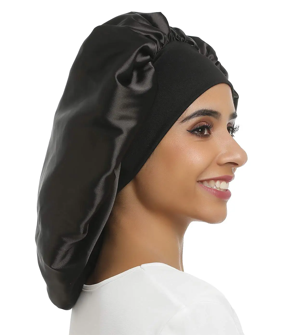 Romon Cuffia Capelli Notte, Cuffia Capelli Ricci per Dormire Morbida e