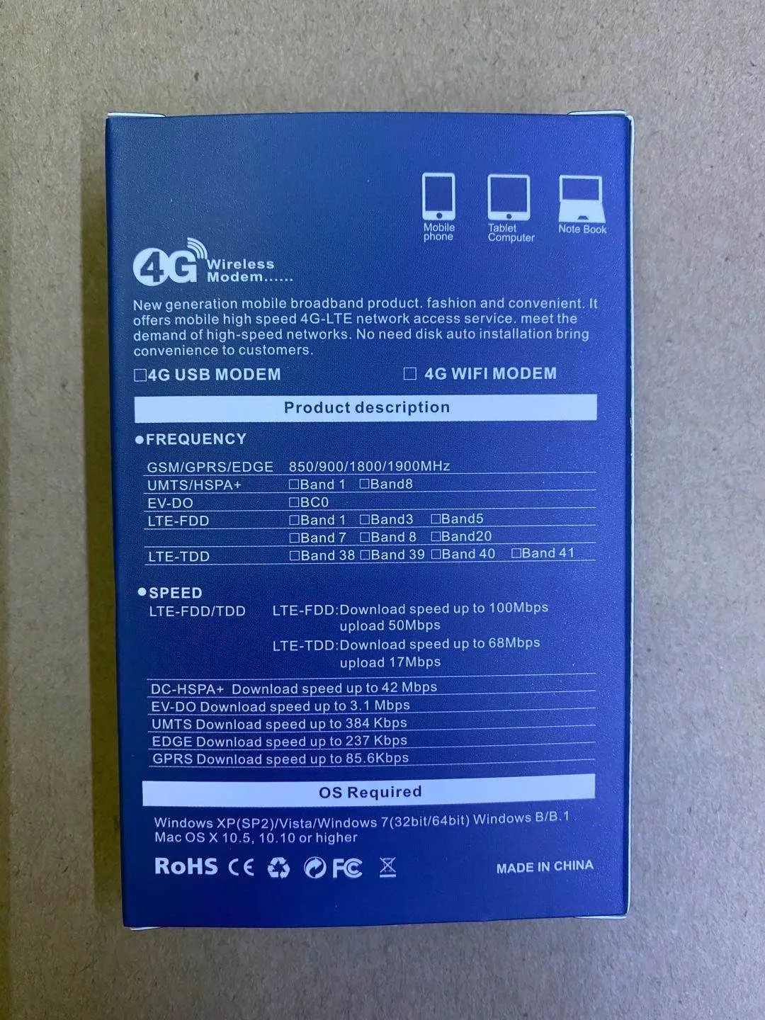 B1 B3 Lte Cat4 150mbps 4g Wifi Usb Dongle Modem Small Unlimited Data ...