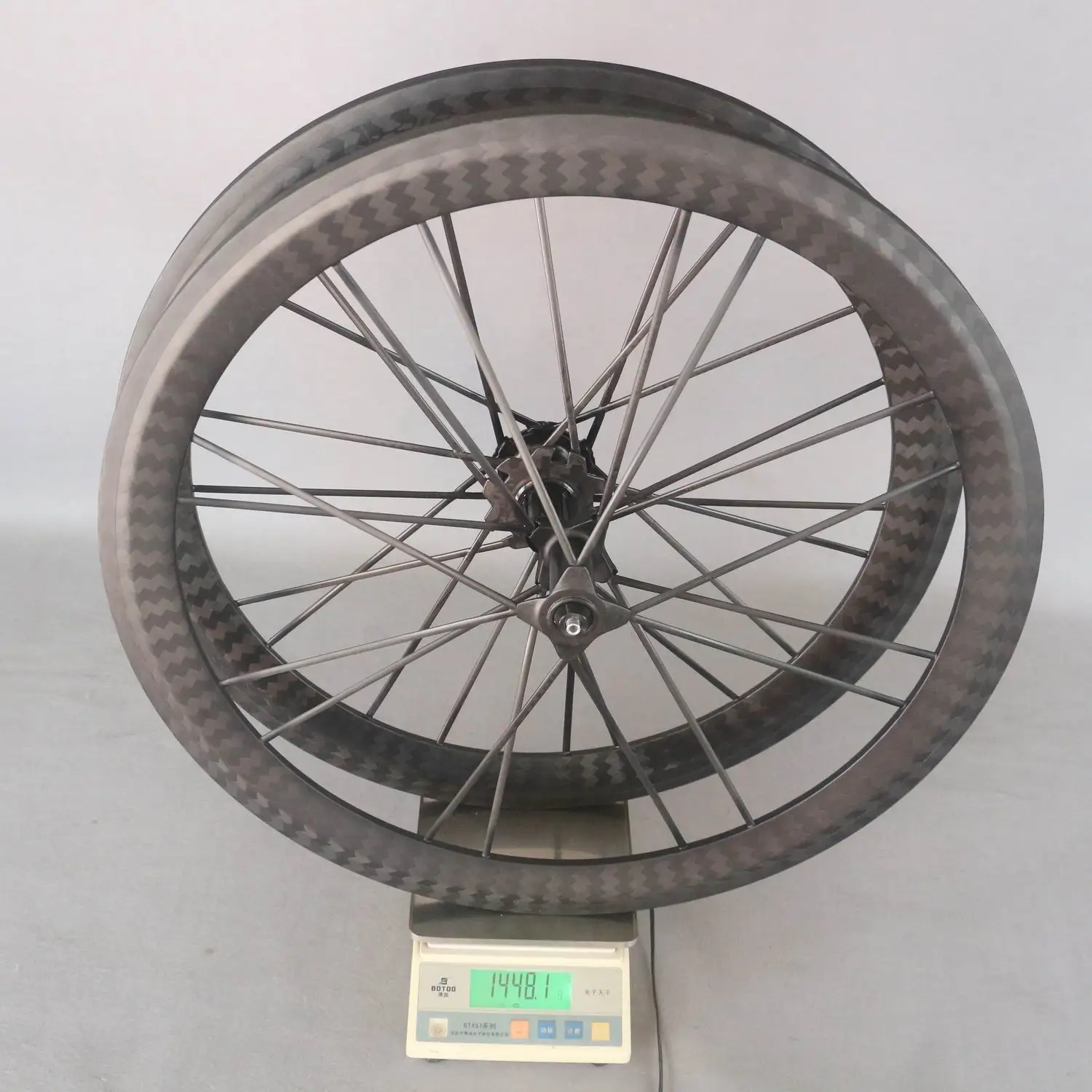 Juego de ruedas de carbono para bicicleta de carretera, 700c