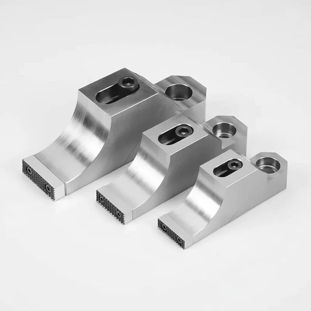 TEBAK M6/M8/M12/M16 TOK Vise CNC Side Fixture Clamp Flat End Bench Vice Frog Clamps Workholding Fixturing