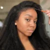 Perruques Afro Bouclées en Cheveux Humains
