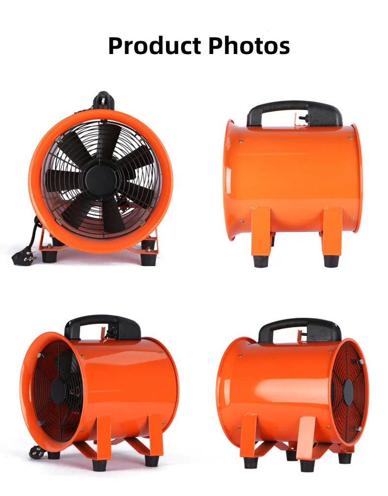 Axial Flow Fan, Portable, Aluminum - detail 12