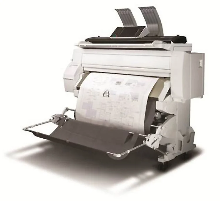 A1 Size DI Used Colorful Map Drawing Printer A3 Digital Imagine Blueprint Machine for Ricoh 2200 Photocopier