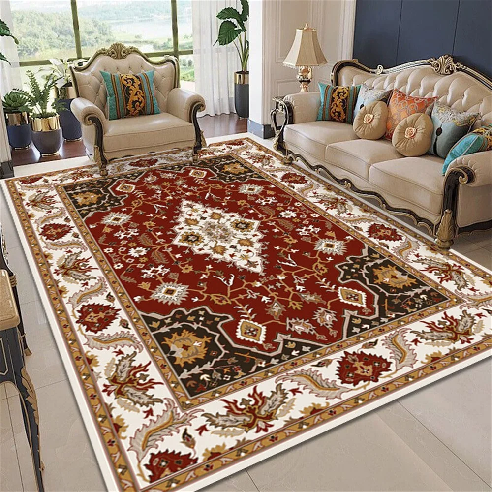 Customizable Size Pattern Matte Floor Mats Non-slip Teppich 3D Living ...