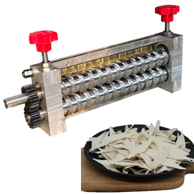 Stainless Steel Small Commercial Electric Fresh Noodle Making Machine Ramen Pasta Maker Dough Roller Noodle Cutter 2