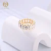 Gold/White D Color Diamond