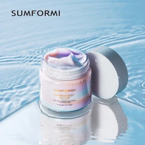 Organic Fruit Rainbow Body Lotion Vegan Herbal Ingredients Moisturizing Whitening Body Shea Butter for Dry Skin